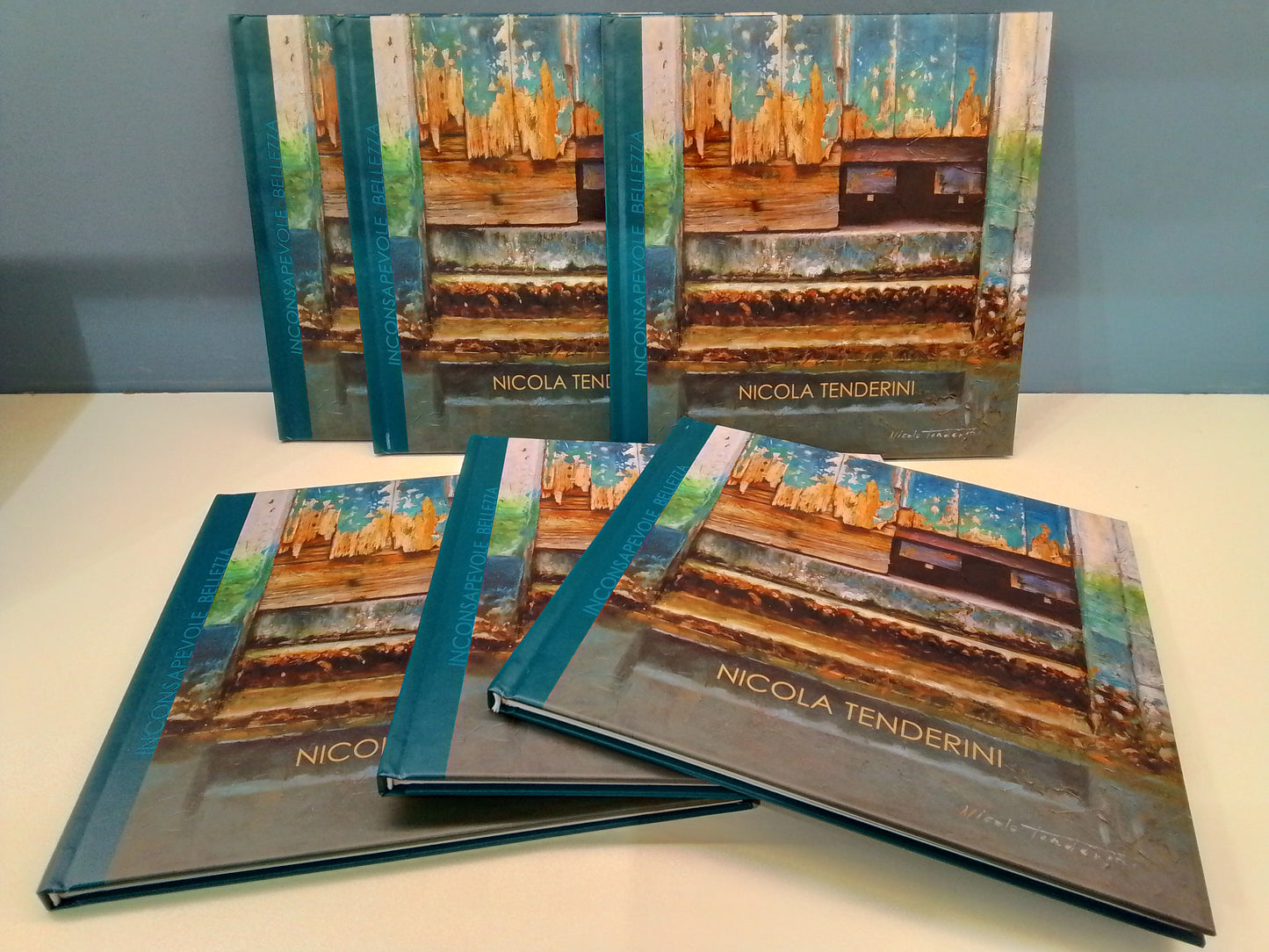 Catalogo della mostra "INCONSAPEVOLE BELLEZZA" dell'artista Nicola Tenderini