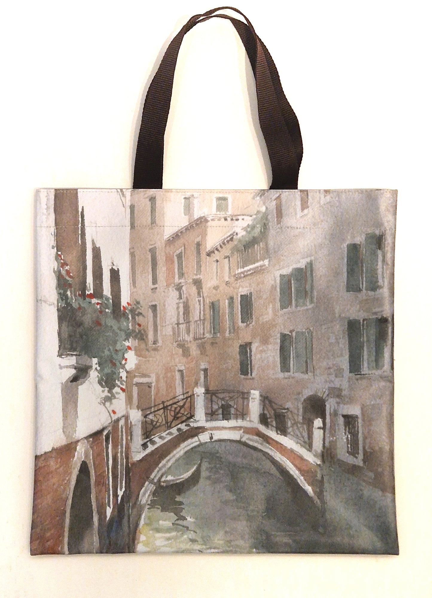 Shopper in pvc collezione "acquerelli"