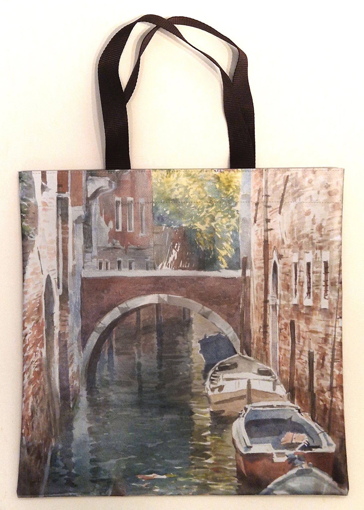 Shopper in pvc collezione "acquerelli"