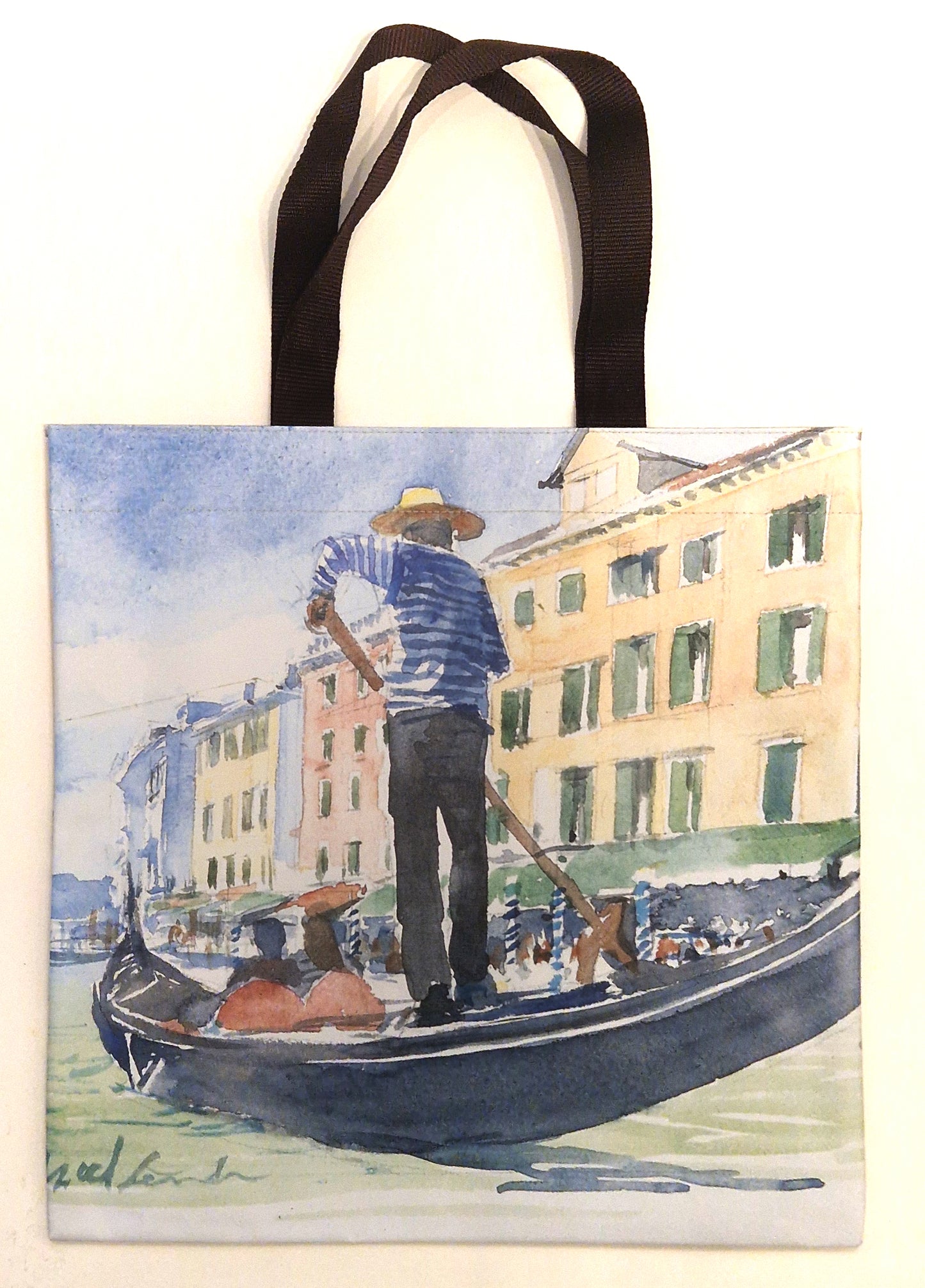 Shopper in pvc collezione "acquerelli"