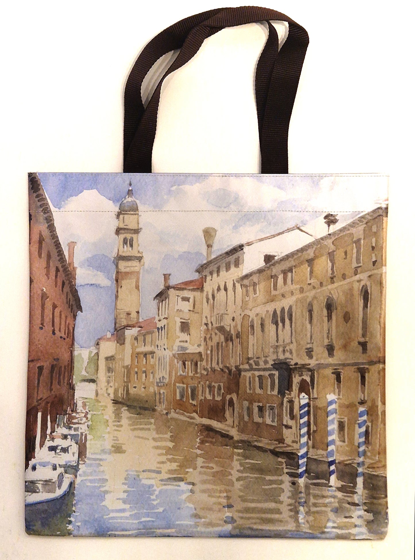 Shopper in pvc collezione "acquerelli"