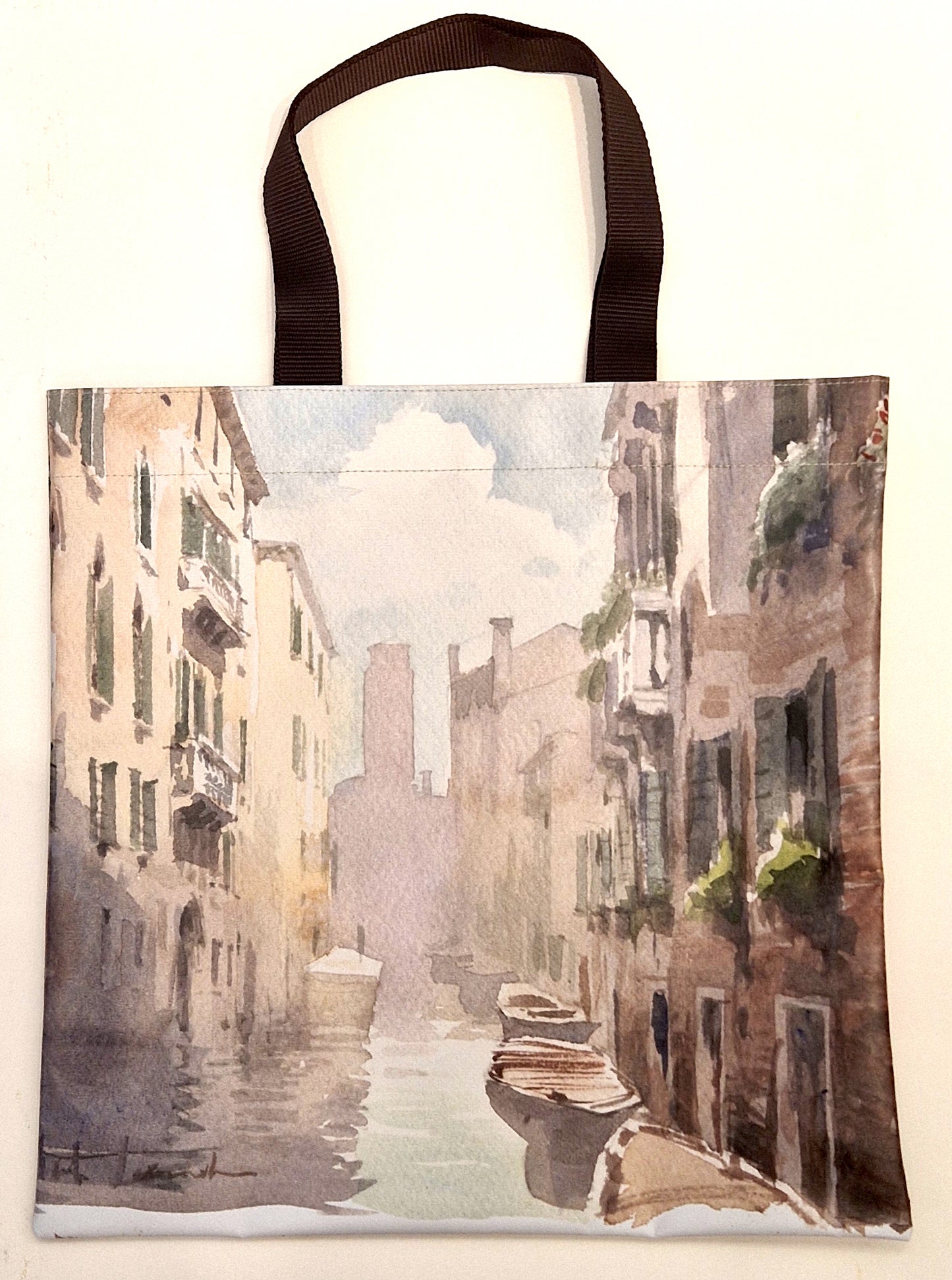 Shopper in pvc collezione "acquerelli"