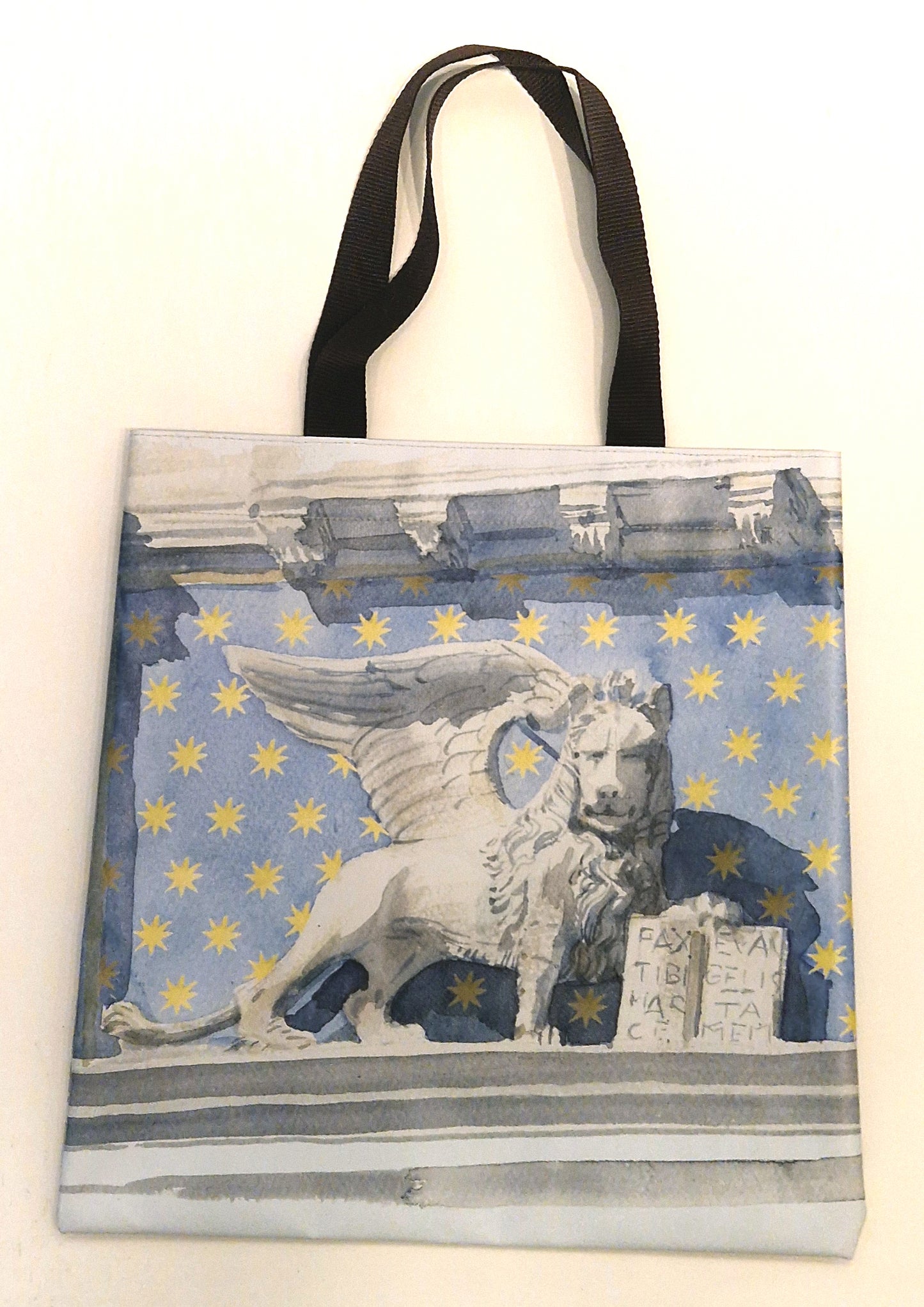 Shopper in pvc collezione "acquerelli"