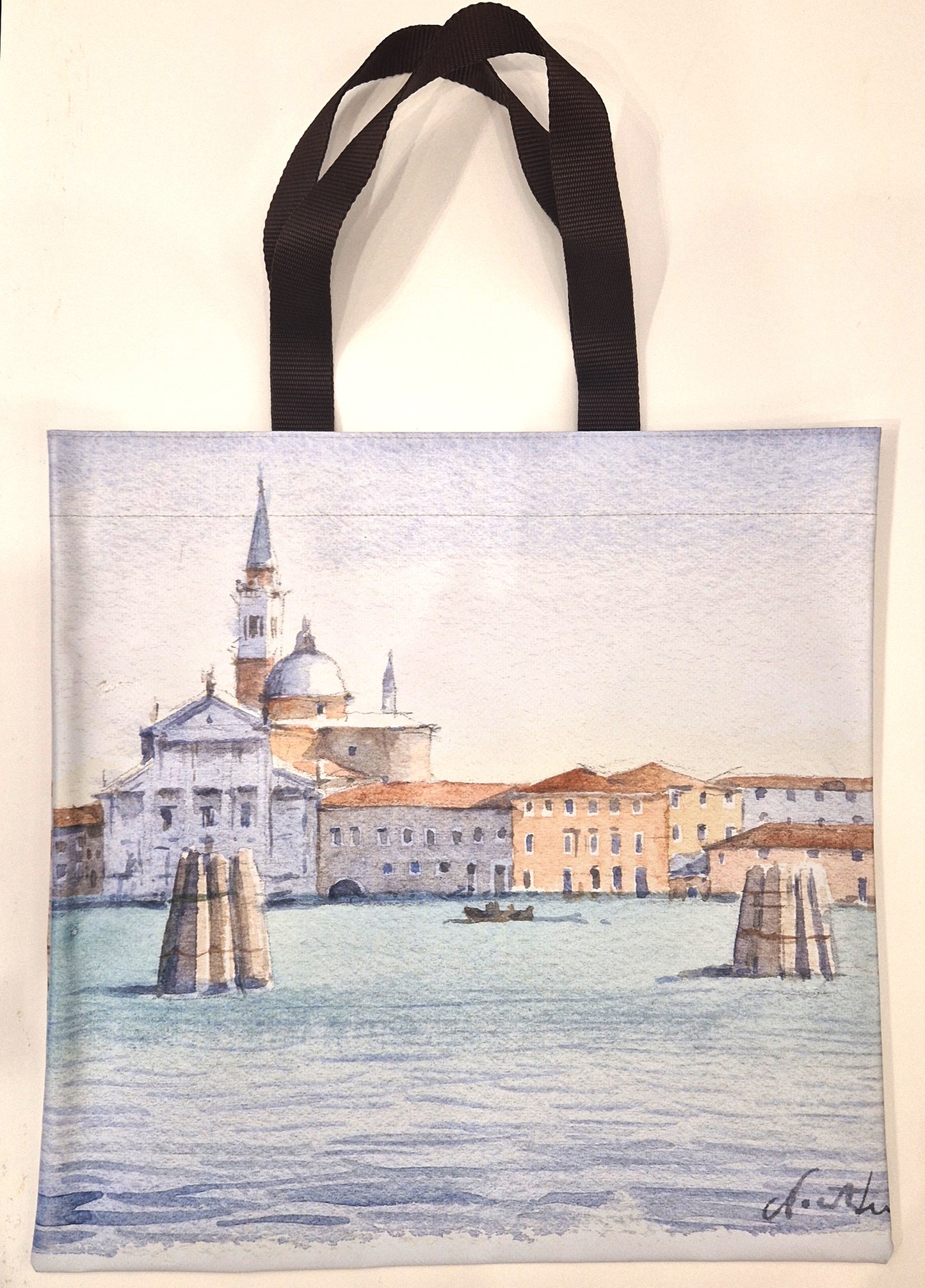 Shopper in pvc collezione "acquerelli"