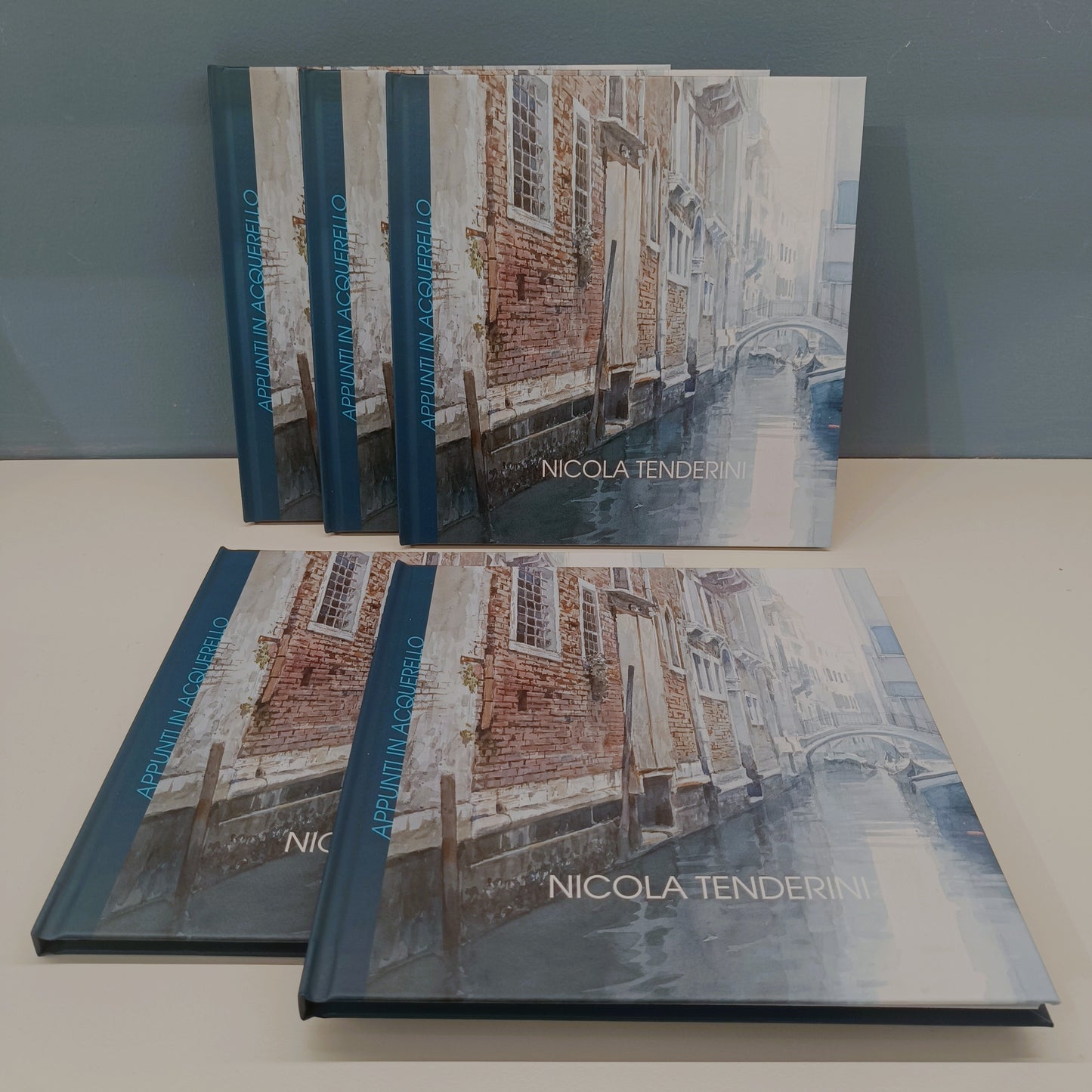Catalogo d'arte "APPUNTI IN ACQUERELLO" dell'artista Nicola Tenderini